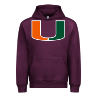 Mauve Wine miami Urban Hoodie - linhVisuals