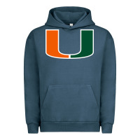 Pigment Midnight Navy miami Urban Hoodie - linhVisuals