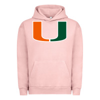 Pigment Salmon miami Urban Hoodie - linhVisuals