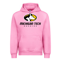 Fuchsia Pink michigan tech Urban Hoodie - linhVisuals