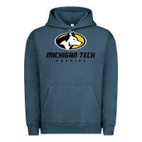 Pigment Midnight Navy michigan tech Urban Hoodie - linhVisuals
