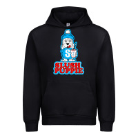 Black slush puppie cute Urban Hoodie - linhVisuals