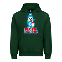 Forest Green slush puppie cute Urban Hoodie - linhVisuals