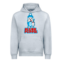 Heather Grey slush puppie cute Urban Hoodie - linhVisuals