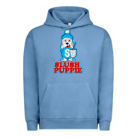 Pigment Pebble Blue slush puppie cute Urban Hoodie - linhVisuals