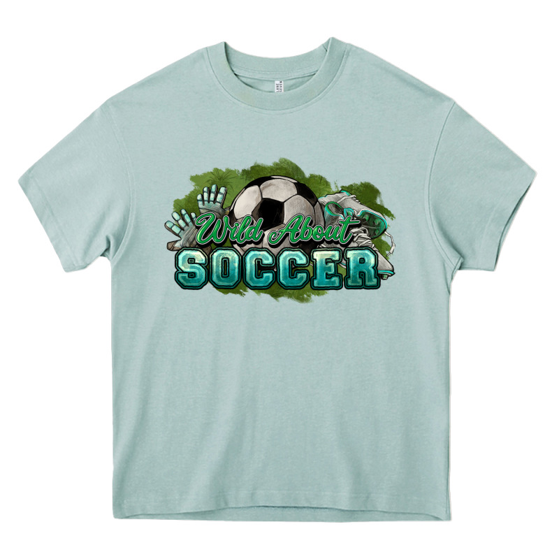Wild About Soccer Heavy Core Tee by HowdyJamesFarm | Teevron