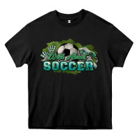 Black Wild about Soccer Heavy Core Tee - HowdyJamesFarm