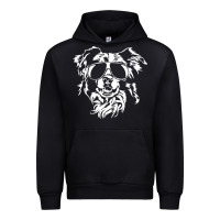 Black border collie dog t  shirt border collie with sunglasses cool dog t  s Urban Hoodie - linhVisuals