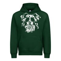 Forest Green border collie dog t  shirt border collie with sunglasses cool dog t  s Urban Hoodie - linhVisuals