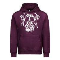 Mauve Wine border collie dog t  shirt border collie with sunglasses cool dog t  s Urban Hoodie - linhVisuals