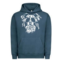 Pigment Midnight Navy border collie dog t  shirt border collie with sunglasses cool dog t  s Urban Hoodie - linhVisuals