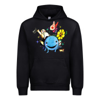 Black oswald the octopus Urban Hoodie - linhVisuals