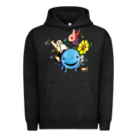 Pigment Black oswald the octopus Urban Hoodie - linhVisuals