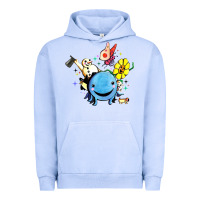 Pigment Grape Ice oswald the octopus Urban Hoodie - linhVisuals