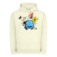 Pigment Pistachio oswald the octopus Urban Hoodie - linhVisuals