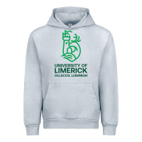 Heather Grey ul  university of limerick Urban Hoodie - linhVisuals
