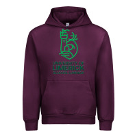 Mauve Wine ul  university of limerick Urban Hoodie - linhVisuals