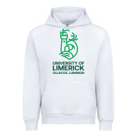 White ul  university of limerick Urban Hoodie - linhVisuals