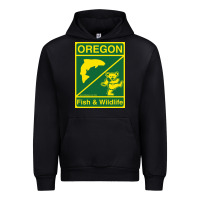 Black oregon fish & wildlife deadheads unite! Urban Hoodie - linhVisuals
