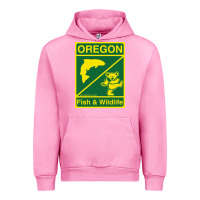Fuchsia Pink oregon fish & wildlife deadheads unite! Urban Hoodie - linhVisuals