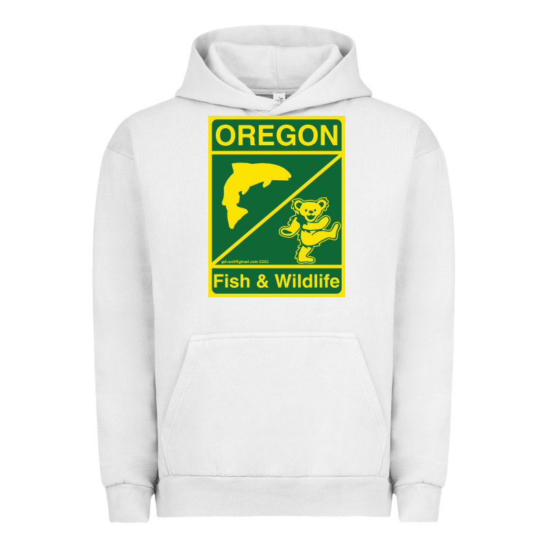 Oregon Fish & Wildlife Deadheads Unite! Urban Hoodie by linhVisuals | Teevron