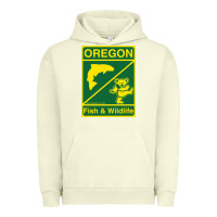 Pigment Pistachio oregon fish & wildlife deadheads unite! Urban Hoodie - linhVisuals