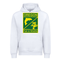 White oregon fish & wildlife deadheads unite! Urban Hoodie - linhVisuals