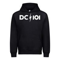 Black DC 101 Urban Hoodie - linhVisuals