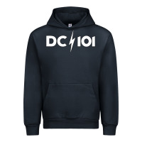 Navy DC 101 Urban Hoodie - linhVisuals
