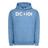 Pigment Pebble Blue DC 101 Urban Hoodie - linhVisuals