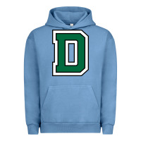 Pigment Pebble Blue dartmouth Urban Hoodie - linhVisuals
