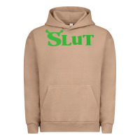 Pigment Burro SHREK SLUT GREEN SHIRT Urban Hoodie - linhVisuals