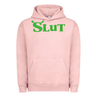 Pigment Salmon SHREK SLUT GREEN SHIRT Urban Hoodie - linhVisuals