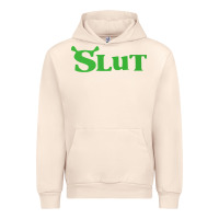 Sandshell SHREK SLUT GREEN SHIRT Urban Hoodie - linhVisuals