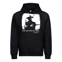 Black josey wales player film Urban Hoodie - linhVisuals