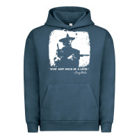 Pigment Midnight Navy josey wales player film Urban Hoodie - linhVisuals