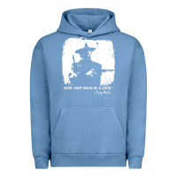 Pigment Pebble Blue josey wales player film Urban Hoodie - linhVisuals