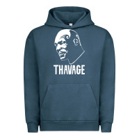 Pigment Midnight Navy THAVAGE Urban Hoodie - linhVisuals
