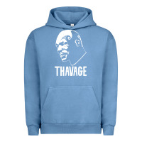 Pigment Pebble Blue THAVAGE Urban Hoodie - linhVisuals