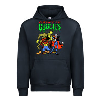 Navy groovie ghoulies Urban Hoodie - linhVisuals