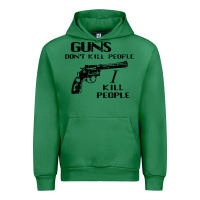 Emerald guns dont kill people i kill people 1996 Urban Hoodie - linhVisuals