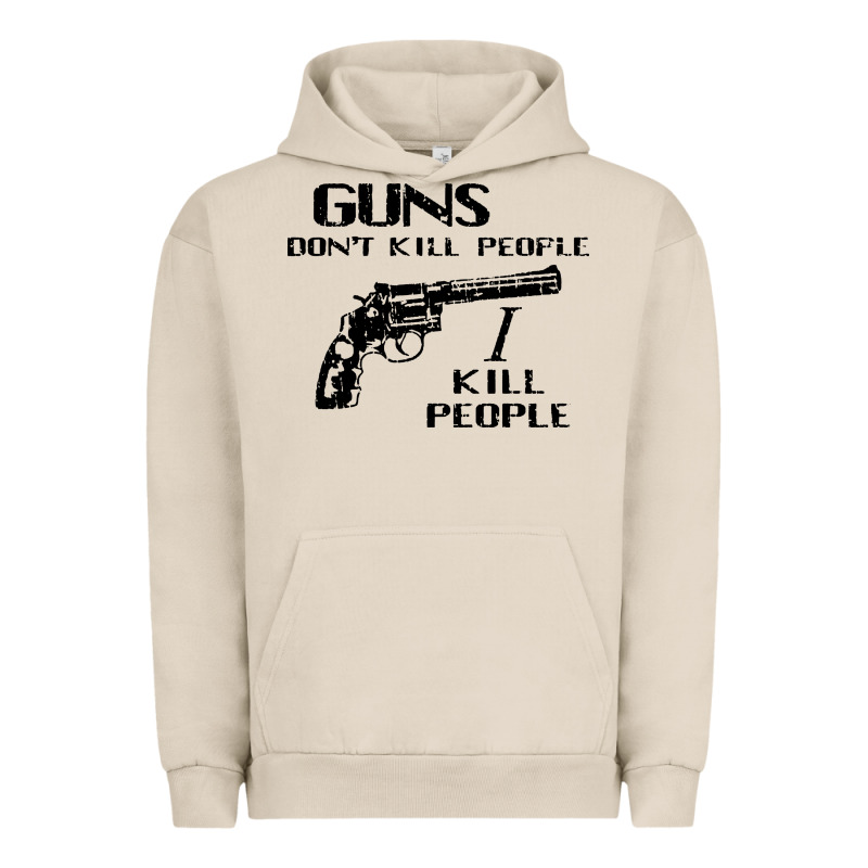 Guns Dont Kill People I Kill People 1996 Urban Hoodie by linhVisuals | Teevron