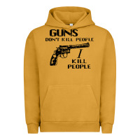 Pigment Peanut Butter guns dont kill people i kill people 1996 Urban Hoodie - linhVisuals