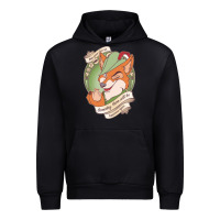 Black chin up   robin hood Urban Hoodie - linhVisuals