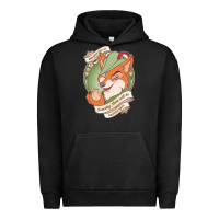 Pigment Black chin up   robin hood Urban Hoodie - linhVisuals