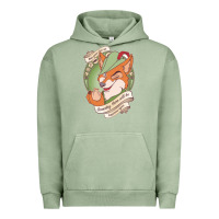 Pigment Oil Green chin up   robin hood Urban Hoodie - linhVisuals