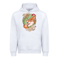 White chin up   robin hood Urban Hoodie - linhVisuals