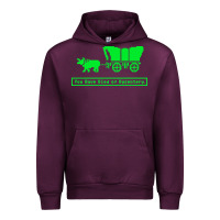 Mauve Wine you have died of dysentery oregon trail Urban Hoodie - linhVisuals