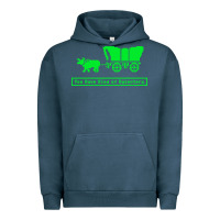 Pigment Midnight Navy you have died of dysentery oregon trail Urban Hoodie - linhVisuals