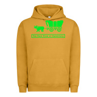 Pigment Peanut Butter you have died of dysentery oregon trail Urban Hoodie - linhVisuals